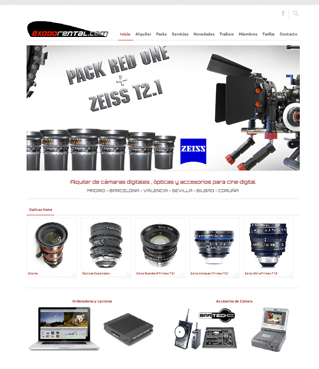Exodorental, un nuevo sitio web dedicado al cine digital