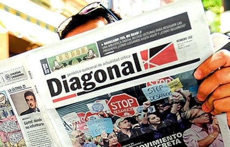 Séptimo aniversario del periódico Diagonal