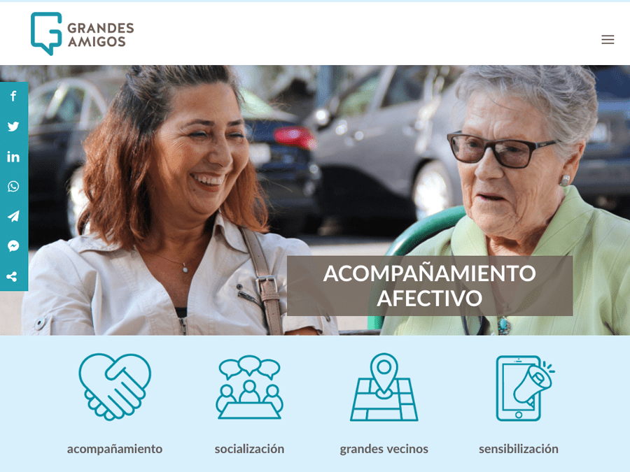 Un cambio de marca necesita un buen cambio en web · Grandes Amigos